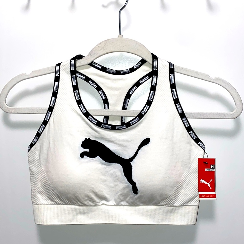 NICE *PUMA* LOGO SPORT BRA!